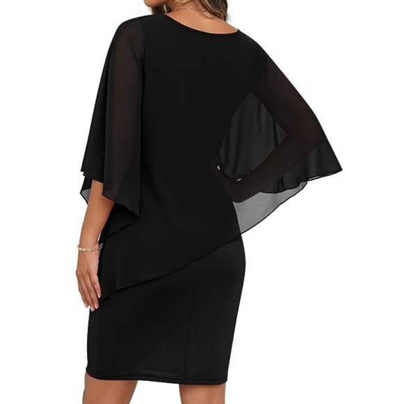 Chiffon Layered Dress XL *NWT* - Picture 4 of 6